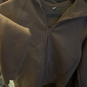 Brown Uniqlo hoodie size small